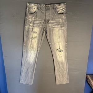 AKOO Brand Distressed Denim Jeans, Men’s 36 x 36